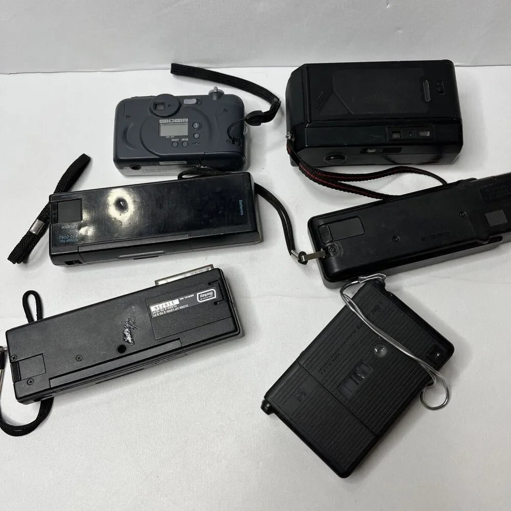 Lot of 6 Vintage Cameras Argus Kodak & Others – Untested AS-IS